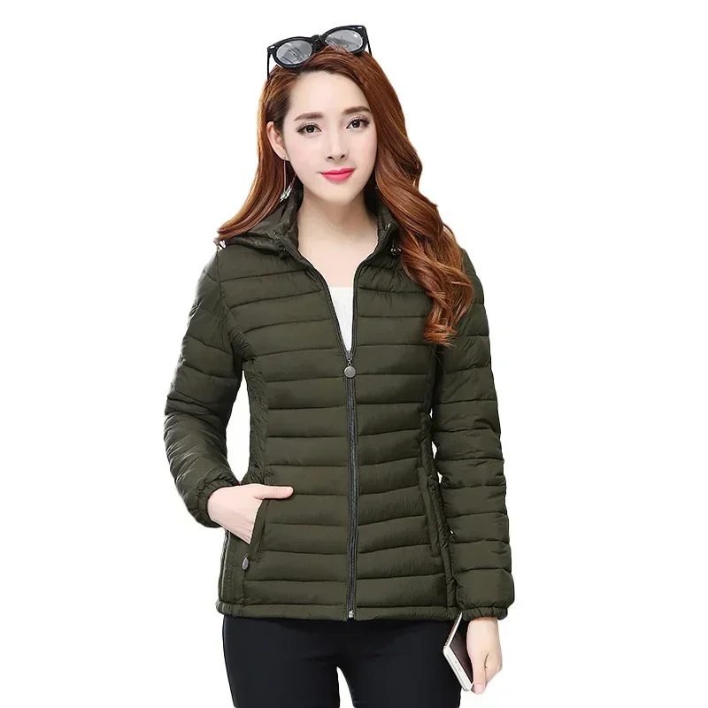 New Winter Jacket High Quality Stand-callor Coat Women Fashion Jackets Winter Warm Woman Clothing Casual Parkas