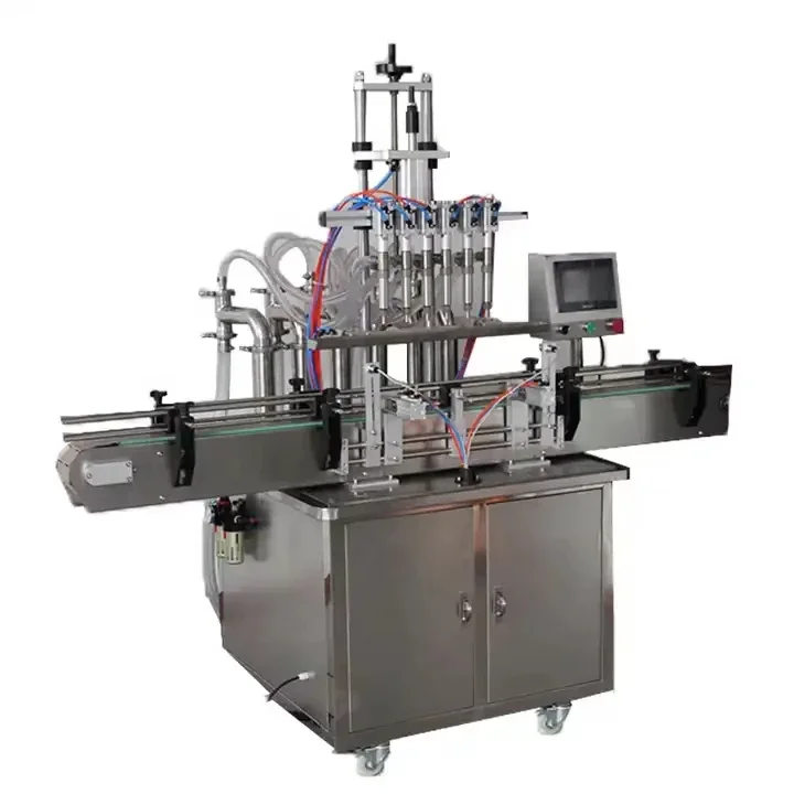 Plastic Bottle Soft Drink Juice Perfume Essential Oil Liquid Filling Machine