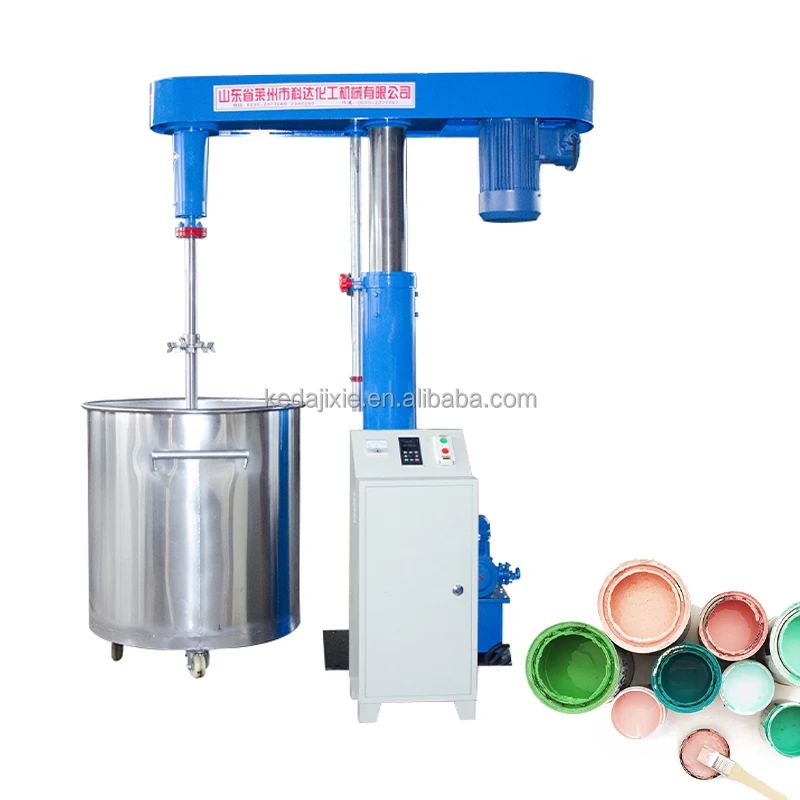 paint mixer high speed disperser/dispersion/automatic pigment mixing/liquid detergent/liquid soap making/machine