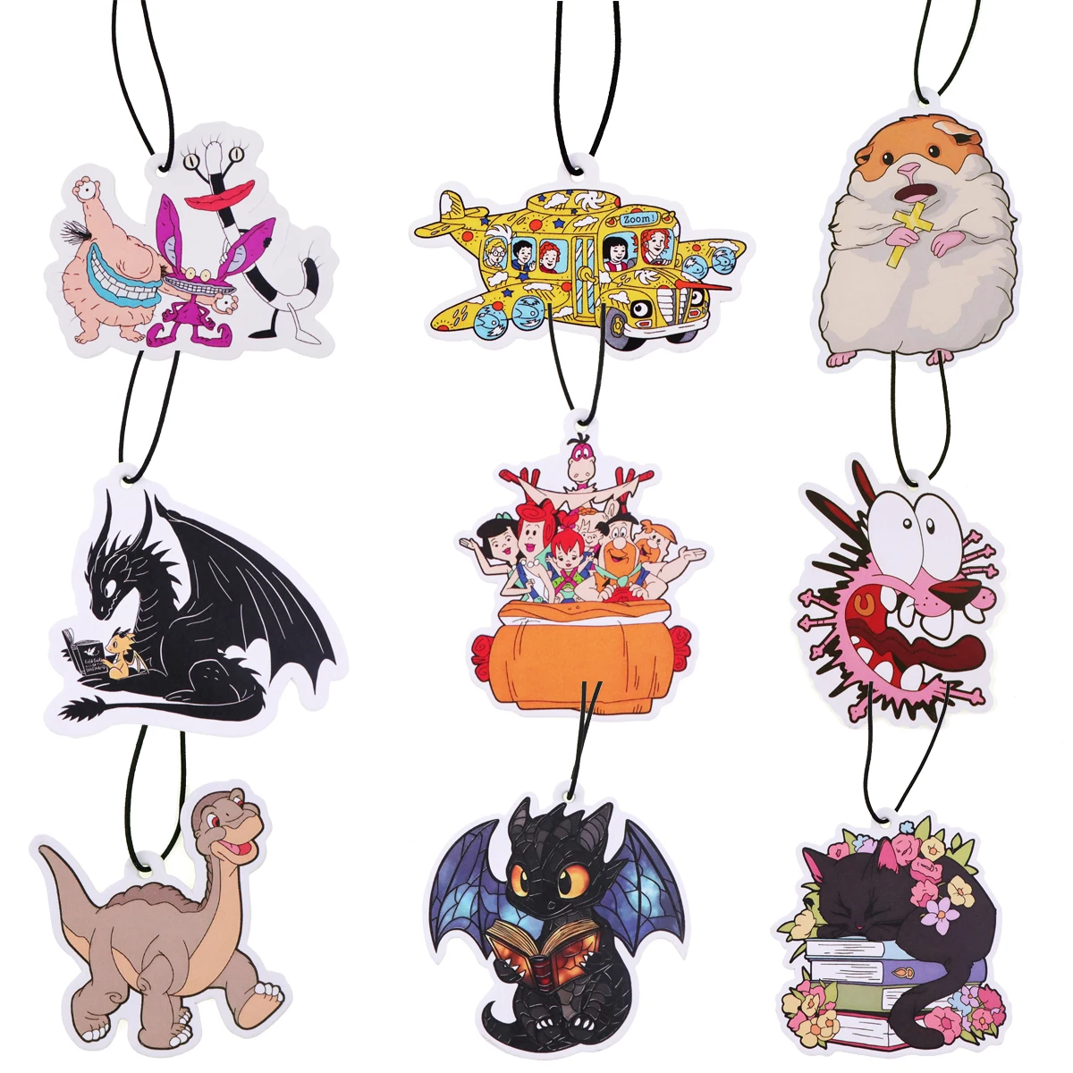 Papier parfumé pour chien drôle, dessin animé, voiture, placard, chambre à coucher, désodorisant, tentures de Hamster, parfum solide, décoration de la maison, cadeaux