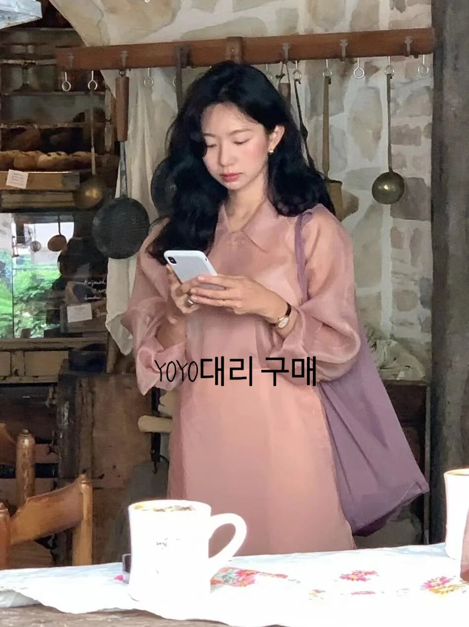 

YOYOFARVEN New Ele Simple Transparent Thin Long Women's Outerwear Spring Summer Anti-UV Casual Korean Sle Coat
