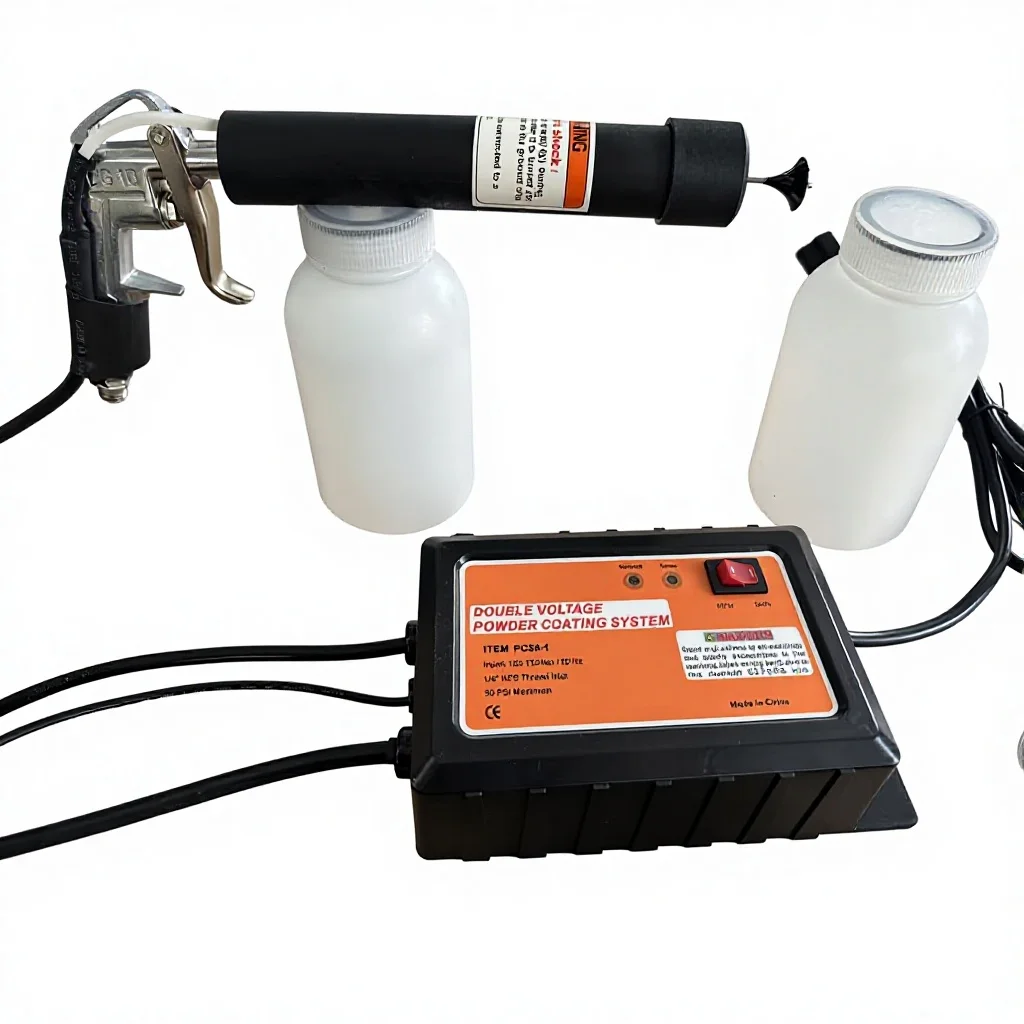 Factory-Priced Metal Powder Coating Set Engine Spray Gun Steel Substrates Painting Equipment CE Certified 1 Year Warranty