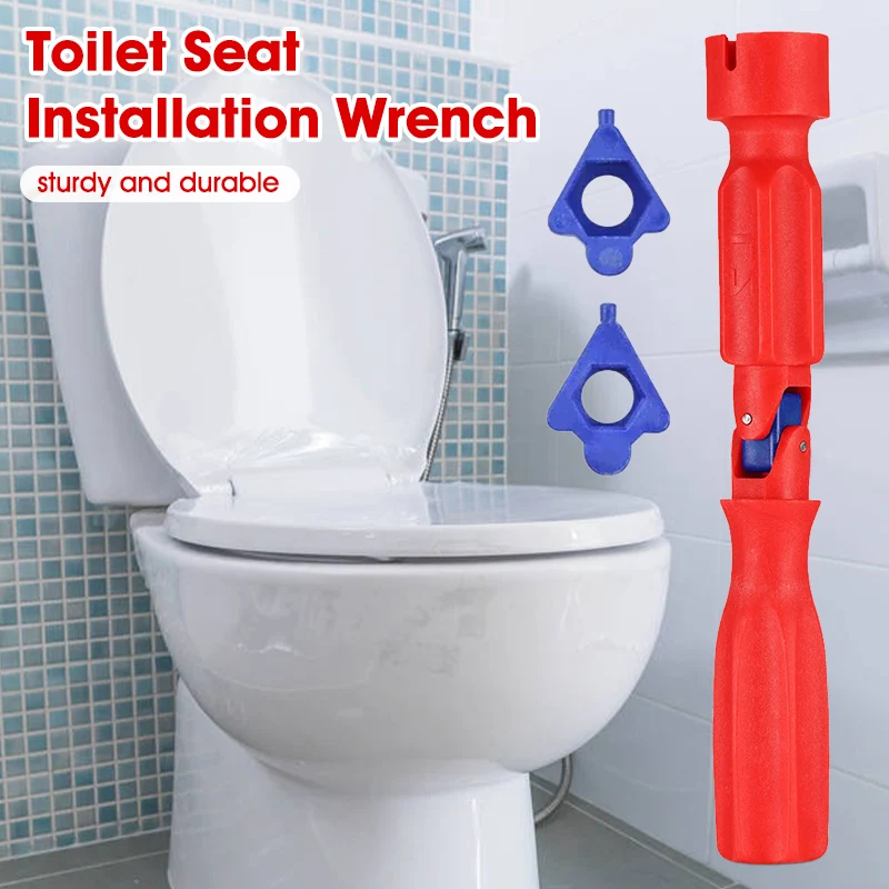 

Toilet Seat Tightening Tool 17/13/10mm Toilet Seat Wrench Professional Toilet Seat Repair Wrench Installation Repair Wrench