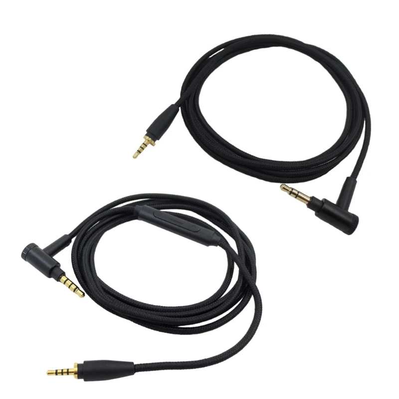 Replacement Headphone Audio Aux Cable Cord Gold Plating for Sennheiser Urbanite L XL Headphone 95AF