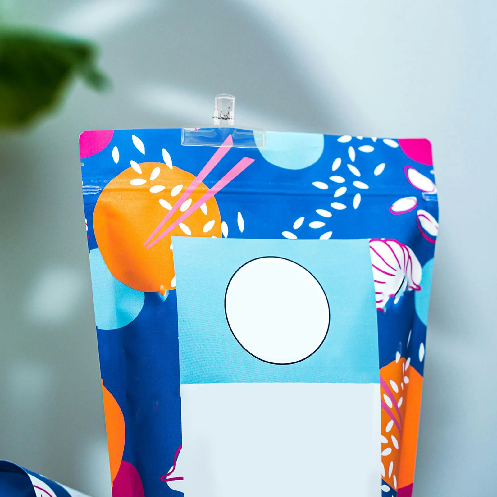 24Pcs Colorful Acrylic Binder Clips Vibrant Office Paperclips Set for Teachers Students Journaling Homework File Organization