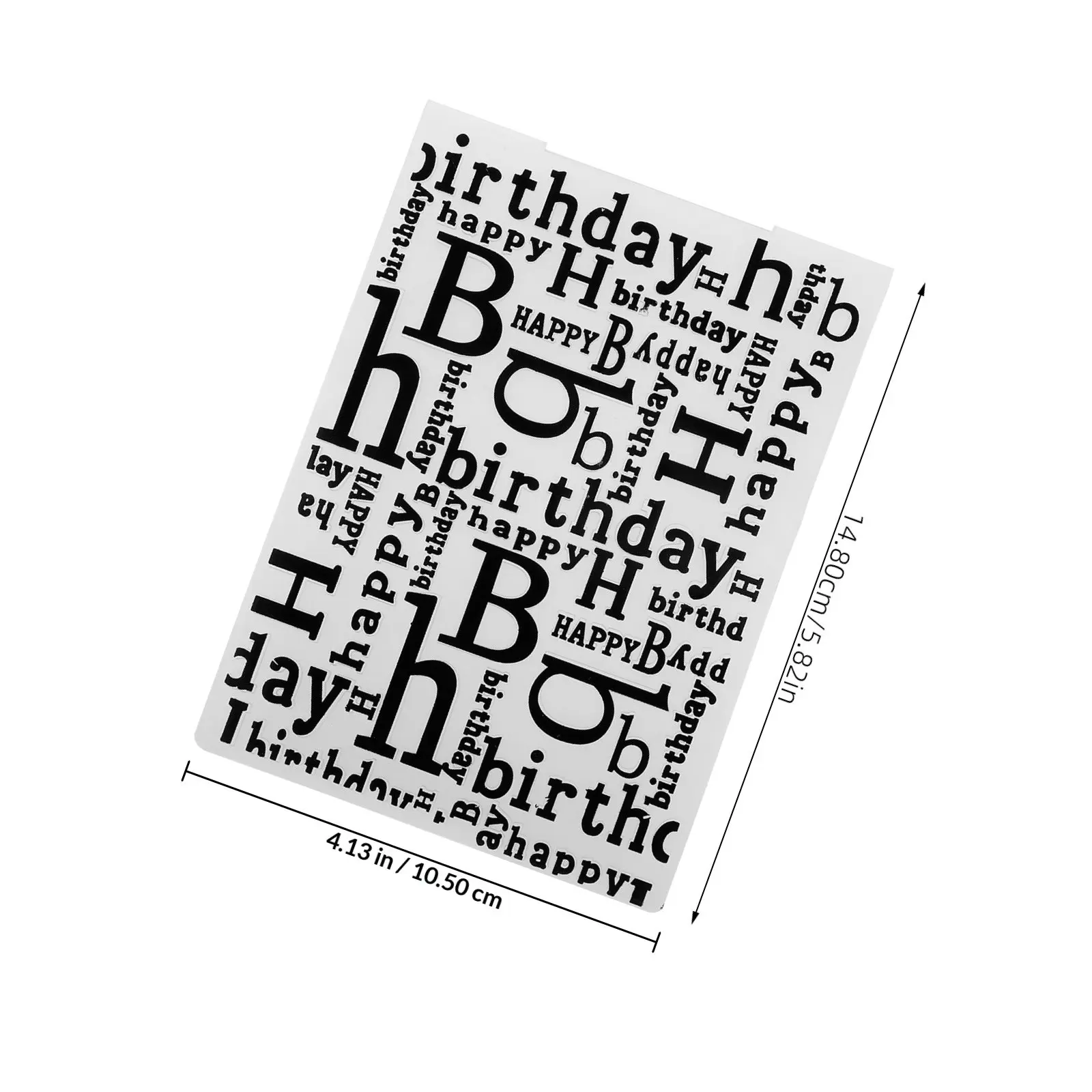 Embossing Template Plastic Folder for Greeting Cards Scrapbook Layouts Home Decoration Handmade Gifts Unique Background Design