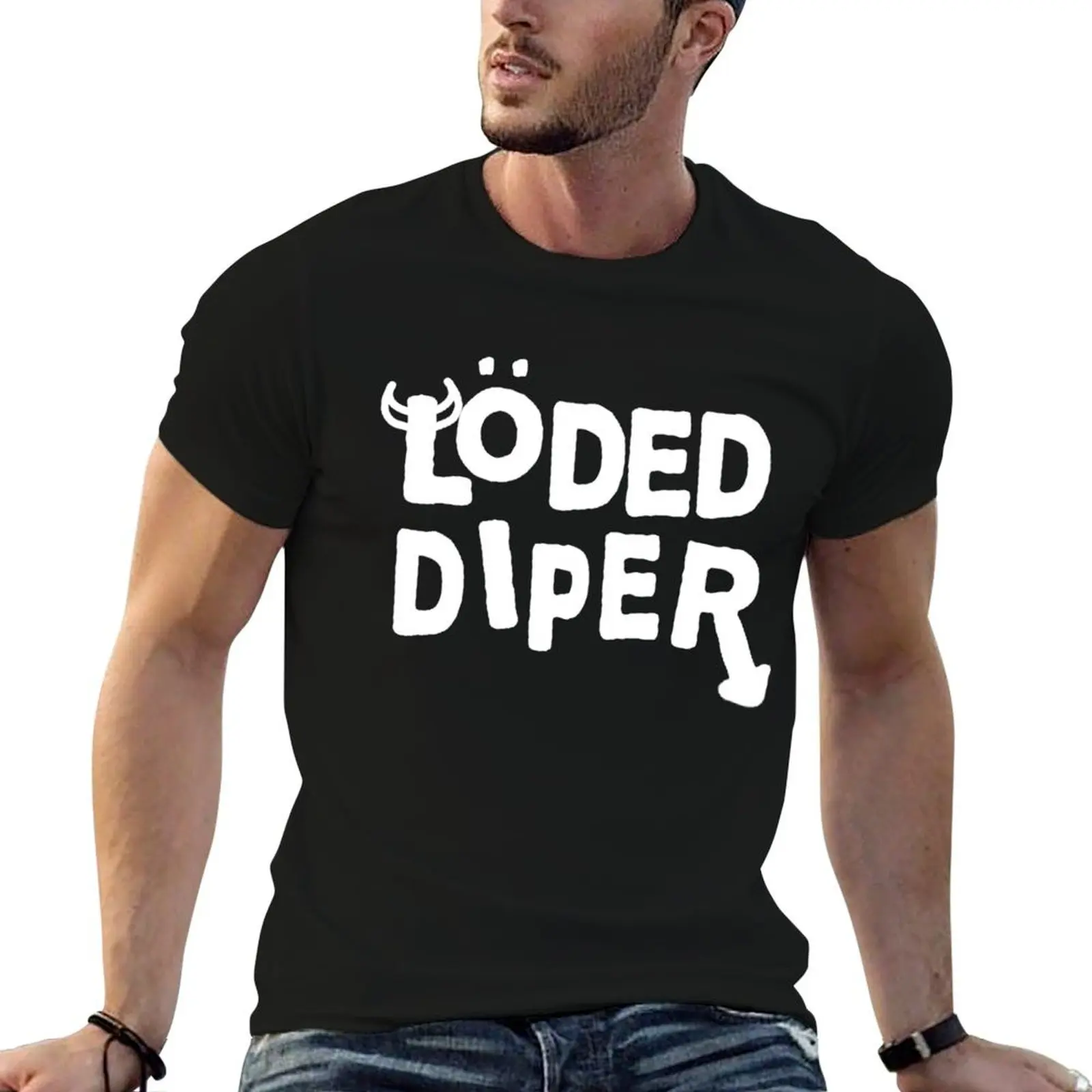 Loded Diper T-Shirt designer shirts aesthetic clothes mens designer clothes