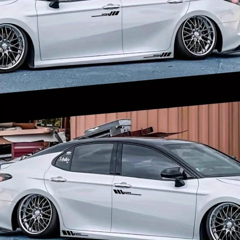 

Персонализированная наклейка на автомобиль с изображением латте, низкой линией талии, царапинами, блокирующая наклейка на автомобиль, наклейка на боковую часть автомобиля, спортивное украшение, автомобильная наклейка