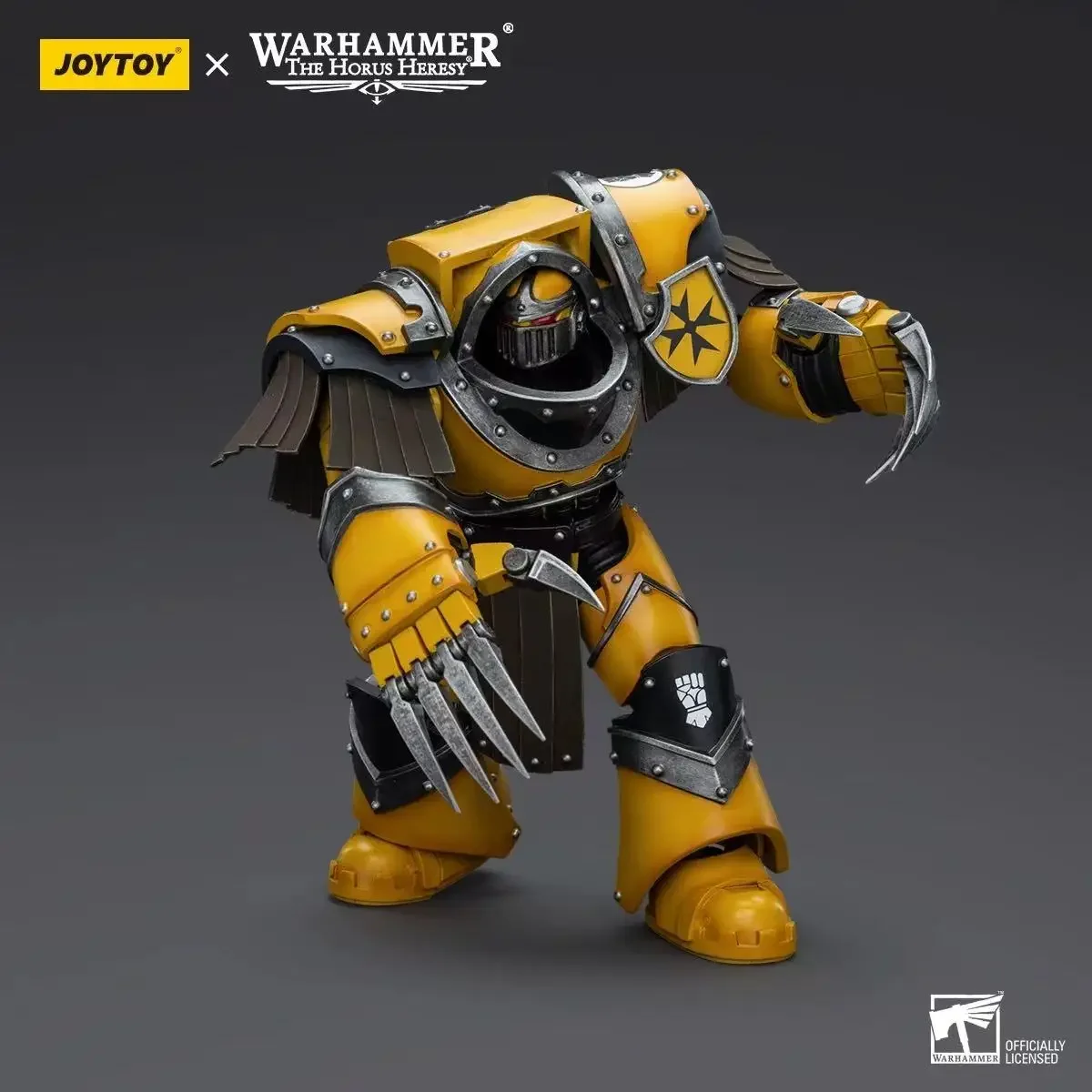 

JOYTOY Dark Source Warhammer Horus Rebellion Empire Fist Iron Cavalry Terminator Legion Four-player Group Can Move Soldiers