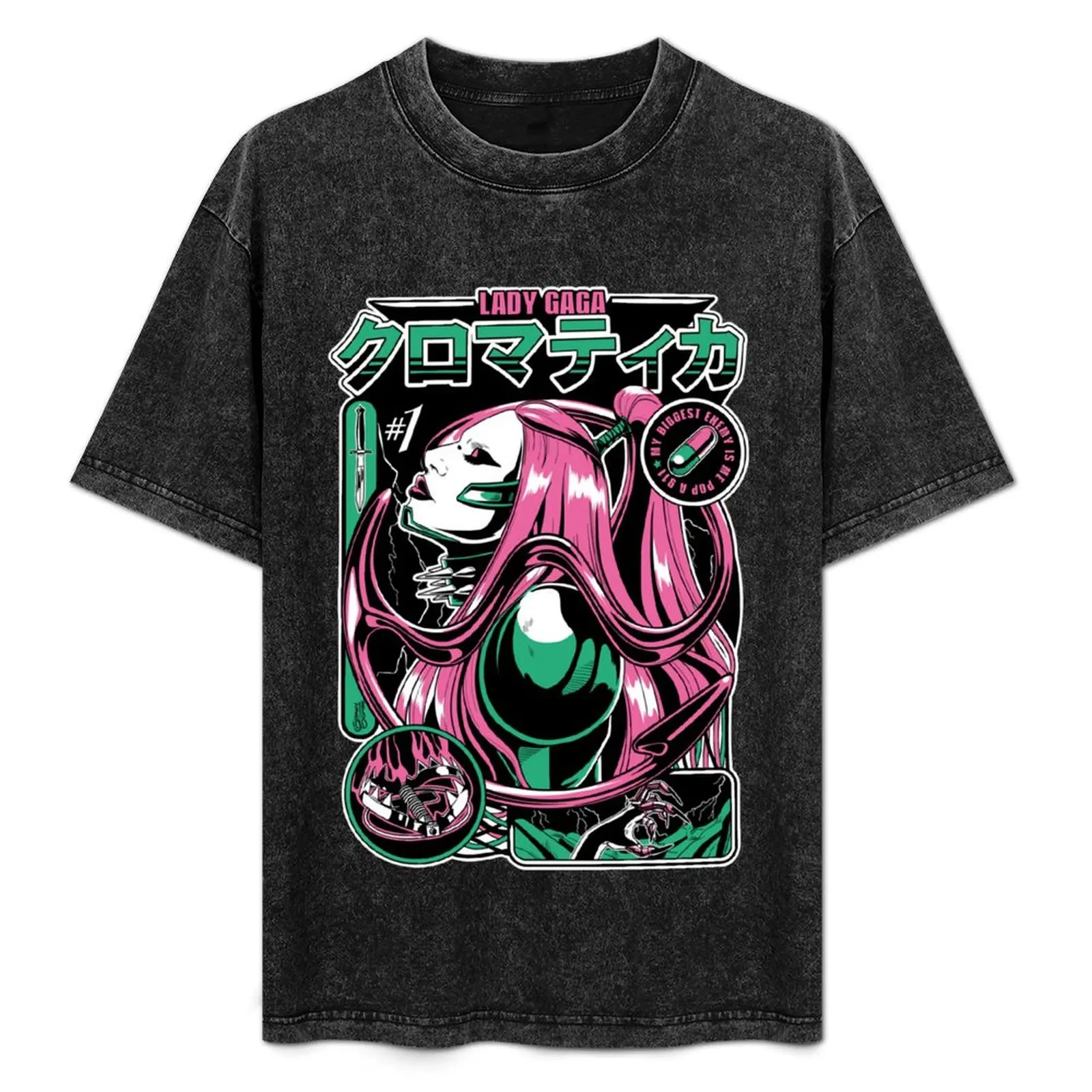 

Chromatica T-Shirt anime tshirt man t shirts graphic cotton t shirt man t shirt custom print T-Shirt