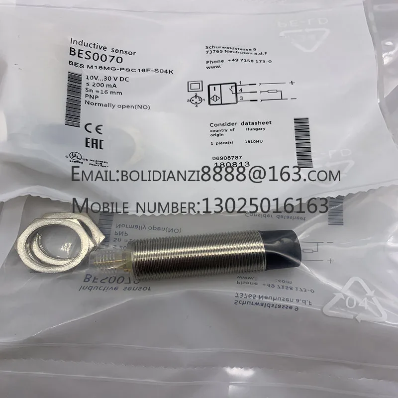 

The brand-new original sensor BES006Z BES M18MG-PSC16F-BV02 is guaranteed for one year in stock.