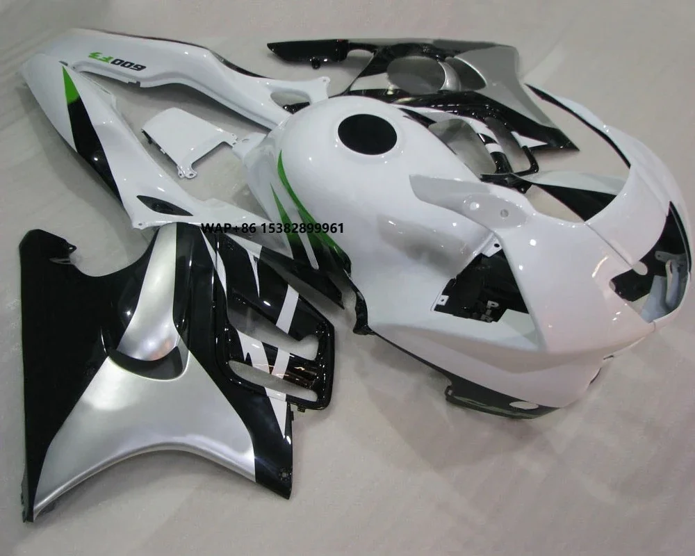 

Body Kit for CBR600 F3 97 98 White Silver Black Fairings CBR 600 F3 1997 1998 ABS Motorcycle Parts