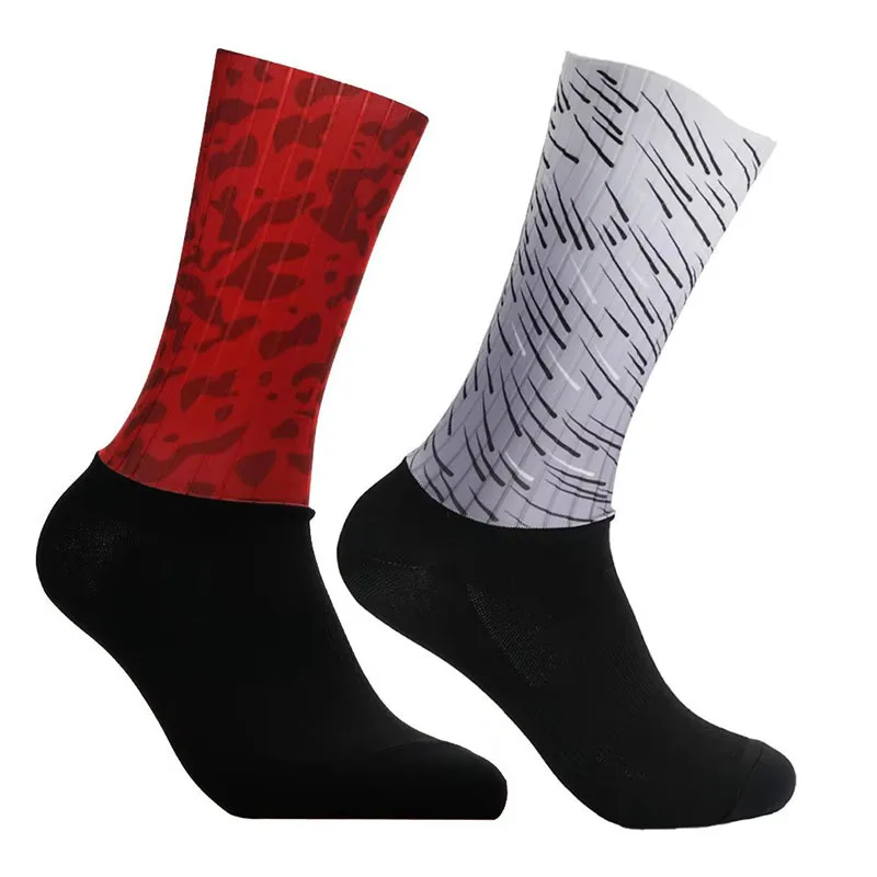 

Носки Bike 2025 Team Aero, бесшовные противоскользящие велосипедные носки, компрессионные спортивные носки для гонок на открытом воздухе