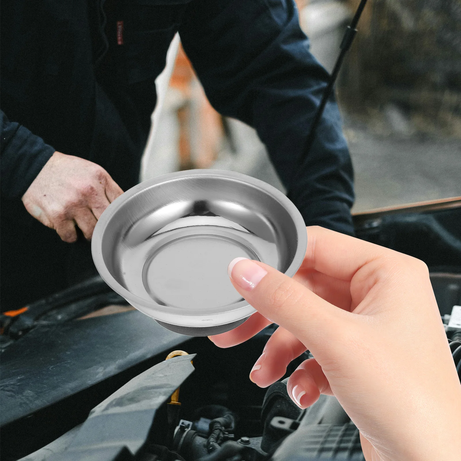 Parts Tray Magnetic Parts Tray Round Parts Tray Round Parts Bowl Parts holder bowl