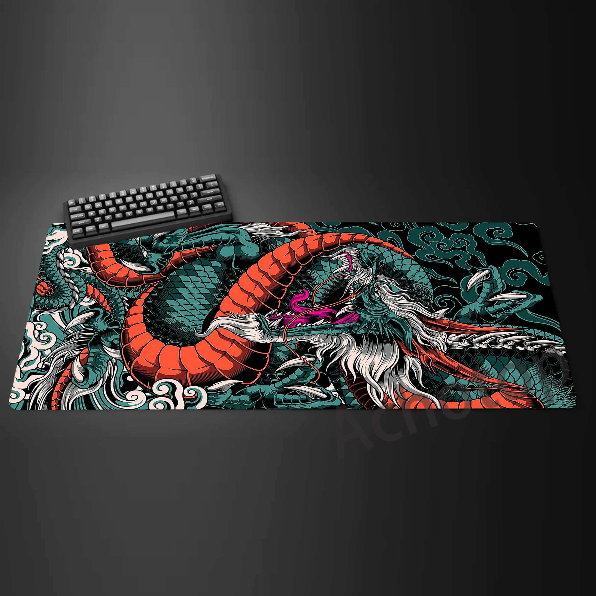 

900x400mm Dragon Extended Mouse Pad Office Mousepad Gaming Speed Keyboard Pads Locking Edge Table Carpet Computer Gamer Desk Mat