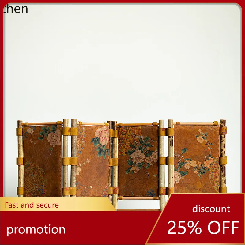 

Бамбуковая ширма Zml, разделитель для чайного столика, аксессуары для чайной церемонии, настольная ширма, скатерть для чайной церемонии