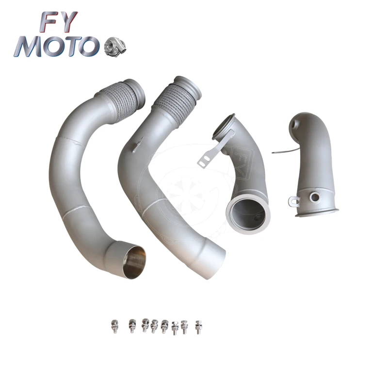 

Exhaust Downpipe for BM W M5 F90 M8 MF91/F92/F93 S63 Engine with Ceramic Coating