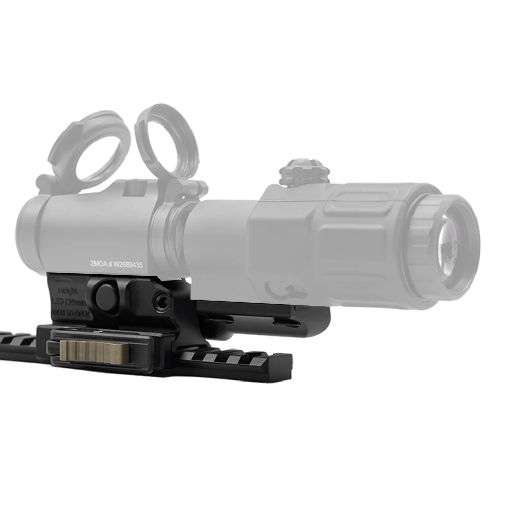 Tactical EvolutionGear 2026 QDF-20153KE 1,53-Zoll-Halterung CNC-gefertigt, passend für 12-Footprint-Rotpunktvisiere und G33 G43 G45 Vergrößerungsgläser – Detail 1