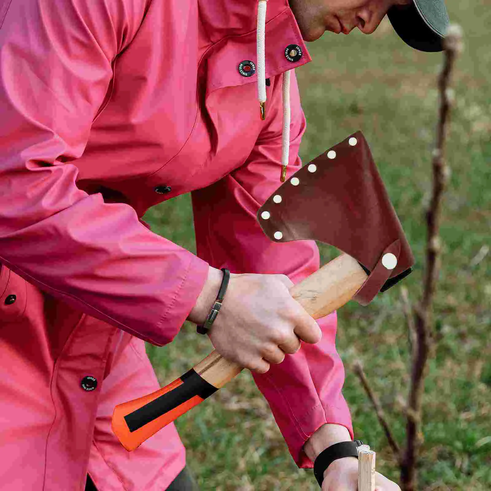 Osłona siekiery Outdoor Hatchet Cover Osłony kempingowe i skóra bydlęca