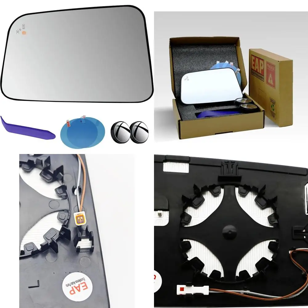 

Зеркало с подогревом стороны водителя на Ford Edge и Lincoln MKX 2007-2010 гг., совместимое с обнаружением слепых зон, без автоматического затемнения