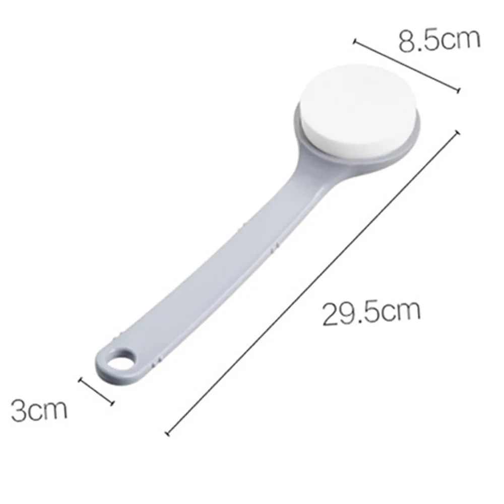 1/2pcs dlouhé handled drhnutí houba kartáč sebe aplikaci koupací masáž kartáč domácí exfoliant bahno drhnout zpět drhnutí kartáč