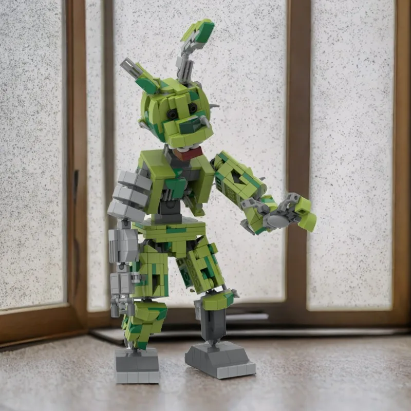 NEW 579Pieces Ignited Springtrap Building Blocks, Fantasy Style Model Building Blocks