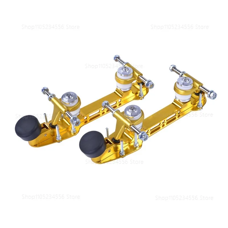 

Алюминиевая базовая пластина для квадролинейных роликовых коньков, универсальное шасси с тормозом, запасная часть