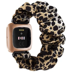 Scrunchie Elastic Strap Band For Fitbit Versa 2 Versa Lite Strap Replacement Fabric WatchBands Soft Bracelet For Fitbit Versa 2