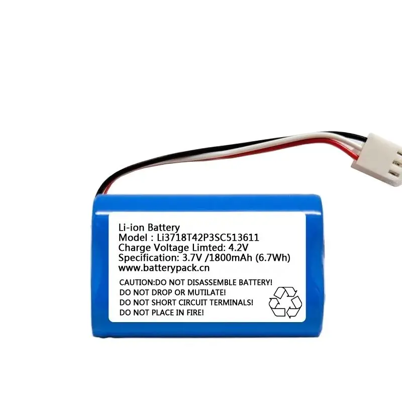 Li3718T42P3C513611 3.7v 1800mAh 6.7Wh Mobile Wireless Landline Lithium Battery