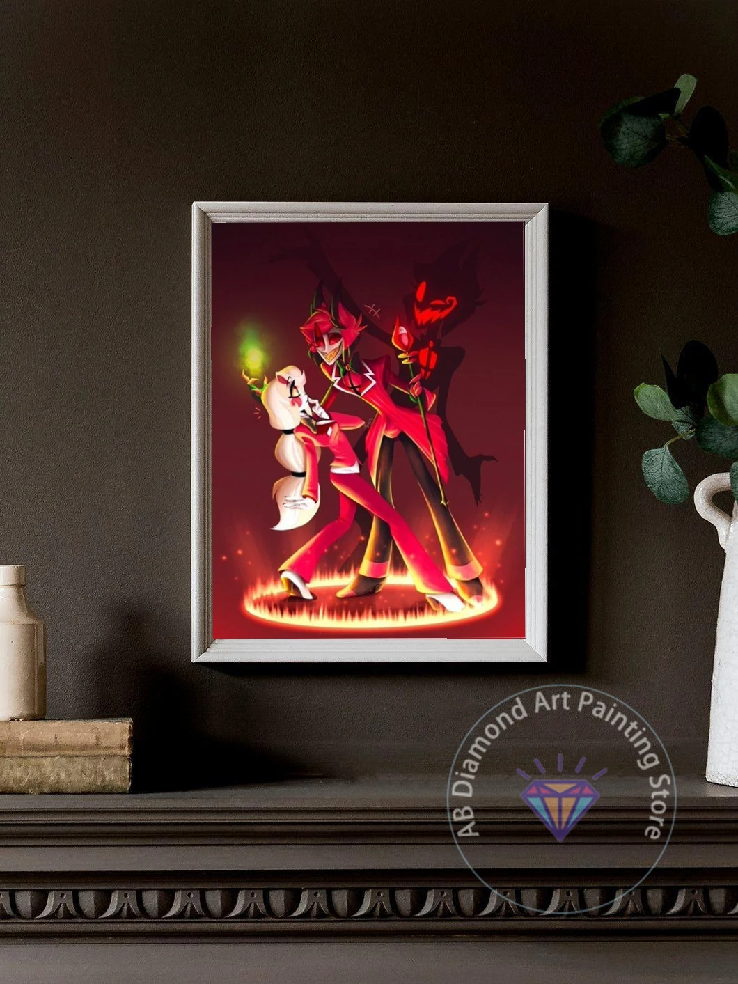 H-Hazbin-Hotel-Alastor-Angel-Dust-Vaggie Diamond Painting Kit DIY Cross Stitch Handmade Art Gift Crafts Home Decor Children Gift