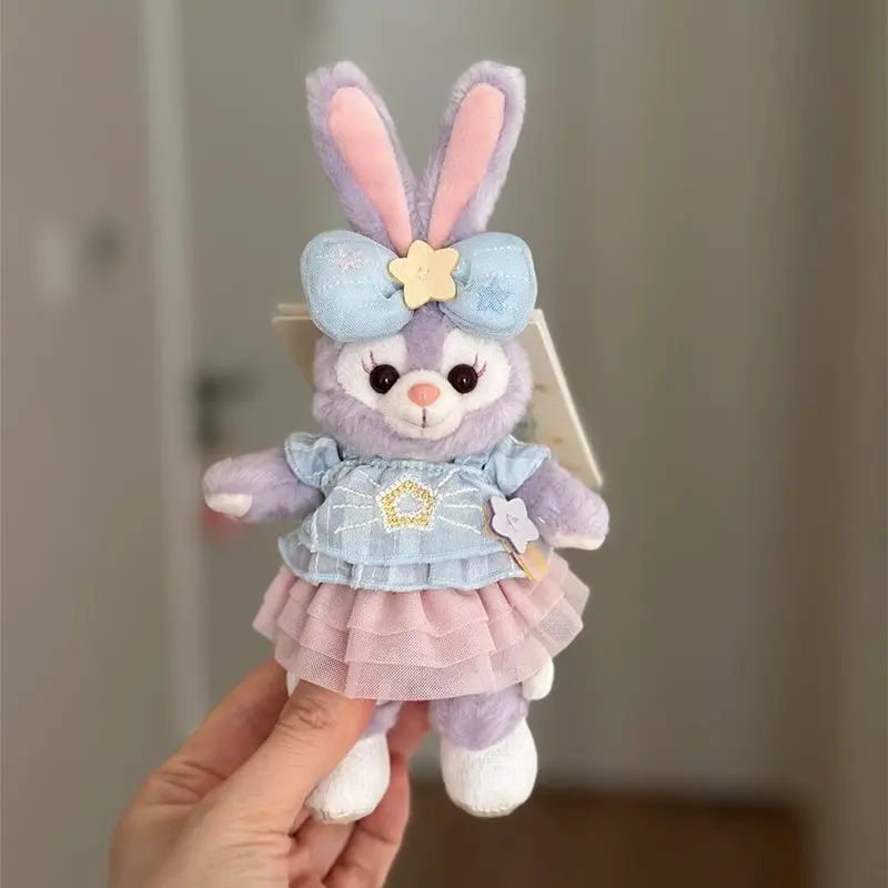 Simpatico peluche serie di colori naturali Linabell Stellalou Duffy ciondolo bambola borsa a tracolla piccolo ciondolo portachiavi cuore regali
