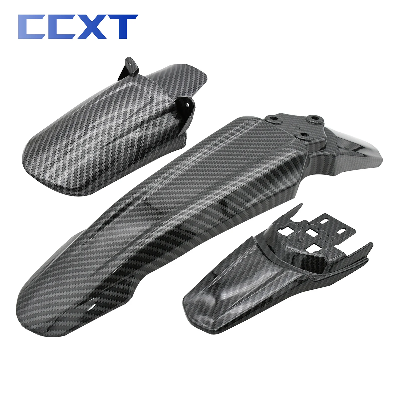 Motorcycle Front Rear Wheel Mudguards Fender For Segway X260 X160 For Surron Light Bee X & Light Bee S Electric Bike Refit Parts