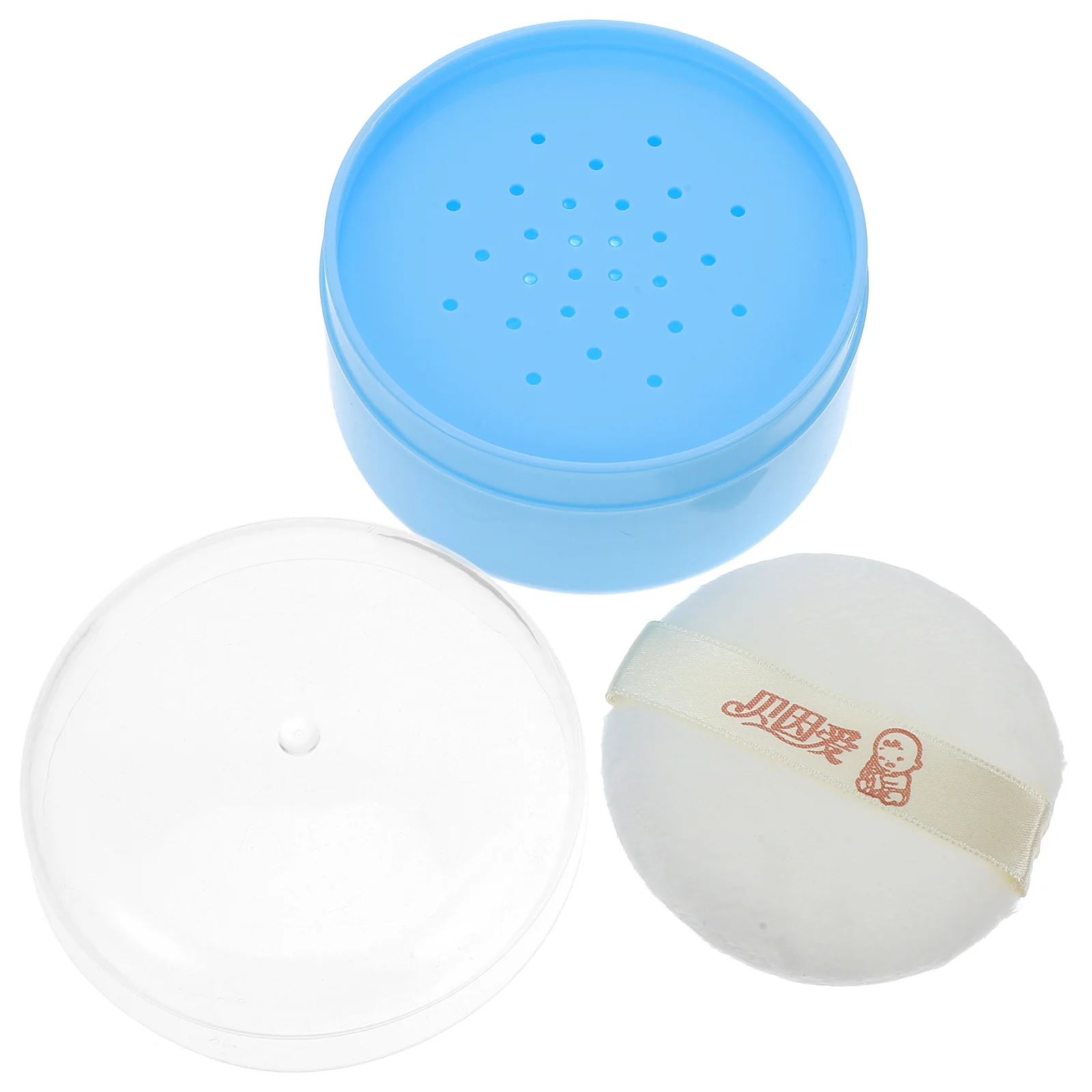 Thicken Powder Puffs Talcum Case Make Applicator Travel Container Prickly Heat