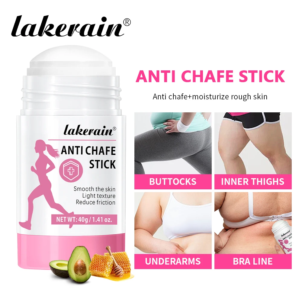 Running Thigh Anti-friction Stick Anti Chafe Cream Running Chafe Stick Sweat-proof Skin Rescue For Heel Lower Arm Thigh Skin