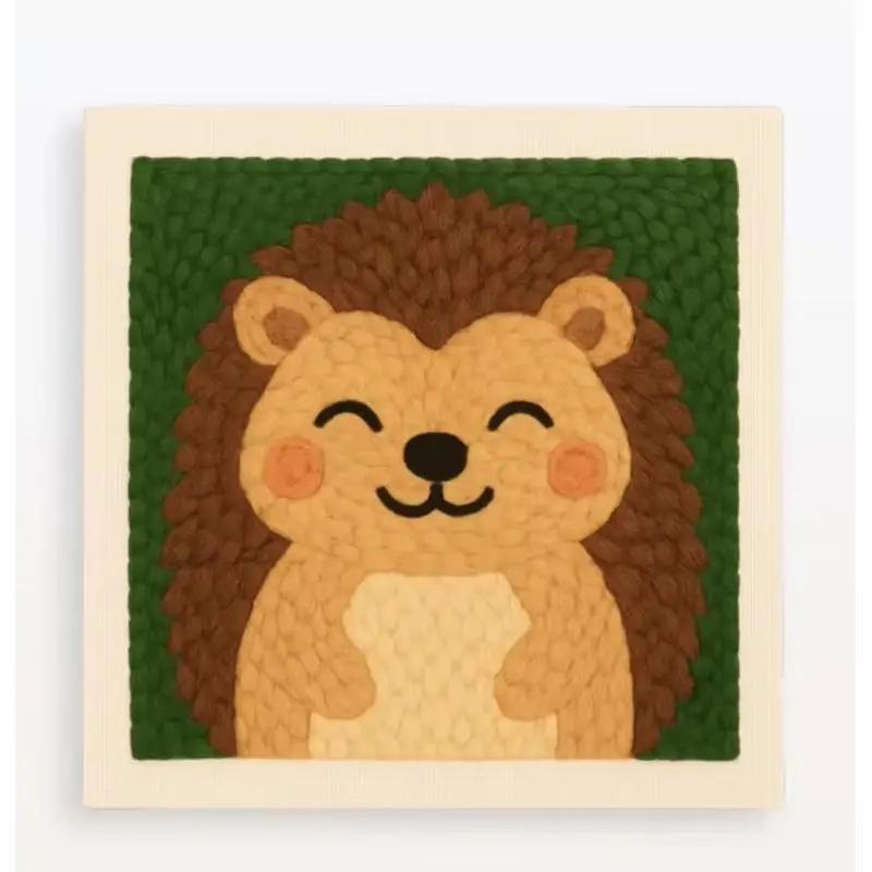 

CHENISTORY 25x25 см милые животные, стартовые наборы игл с рамкой для начинающих, шитье для пряжи, наборы для рисования, домашний декор