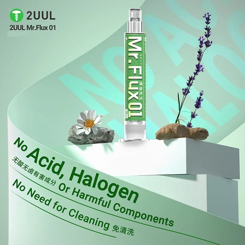 2UUL SC11 لحام الجريان آيفون أندرويد اللوحة الأم رقاقة لحام الجريان PCB بغا وحدة المعالجة المركزية معجون لحام خاص 10CC EcoFlux Mr.flux