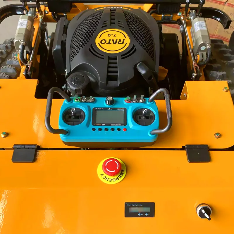 

Customized Lawn Mower Parts Lawn Mower Robot Clearing Terraces Weeds Slope Lawn Mower Manufacturer