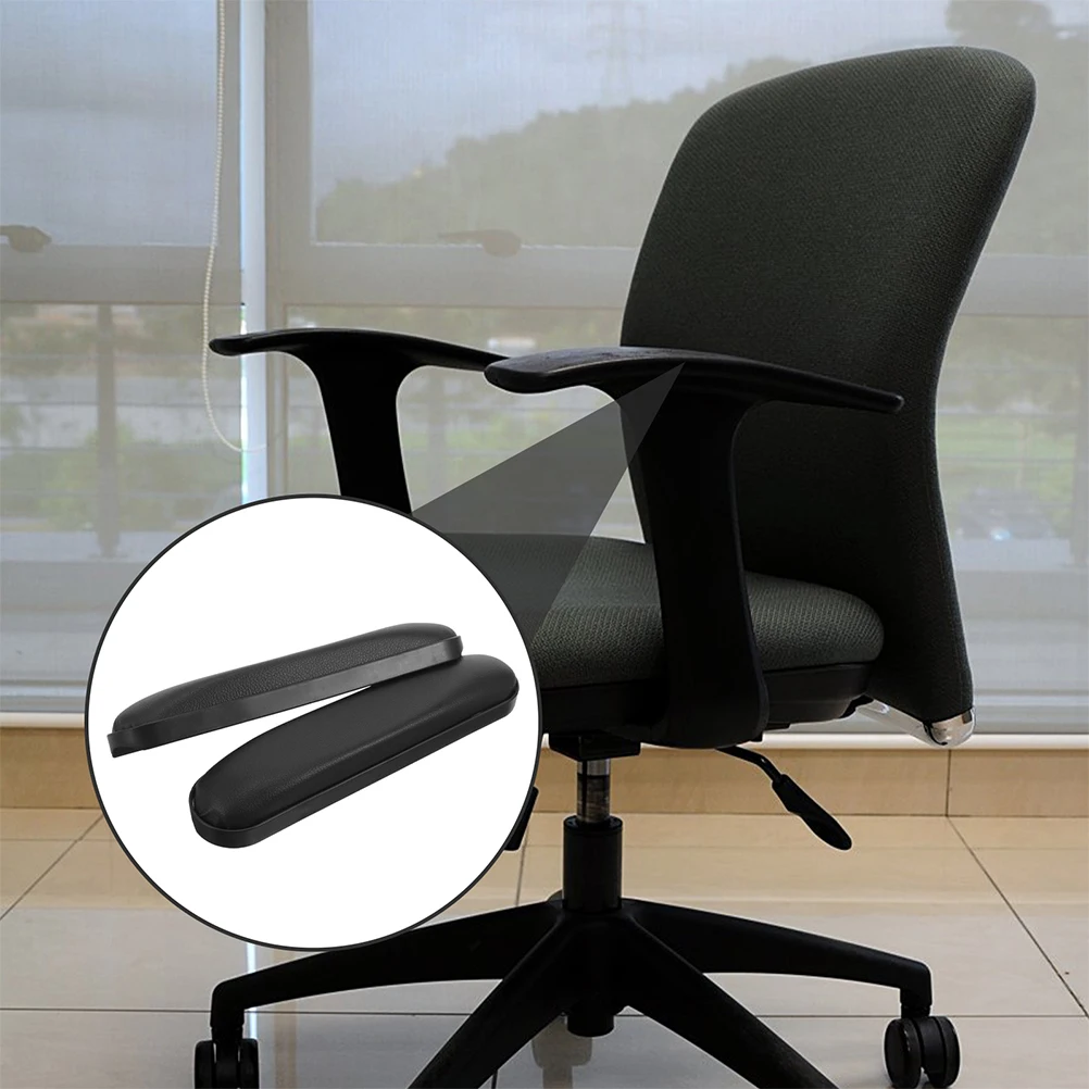 

4 Pcs Waterproof and Wear-resistant Handrail Arm Rest Pad Booster for Wheelchair Sponge Armrest Cushion Office