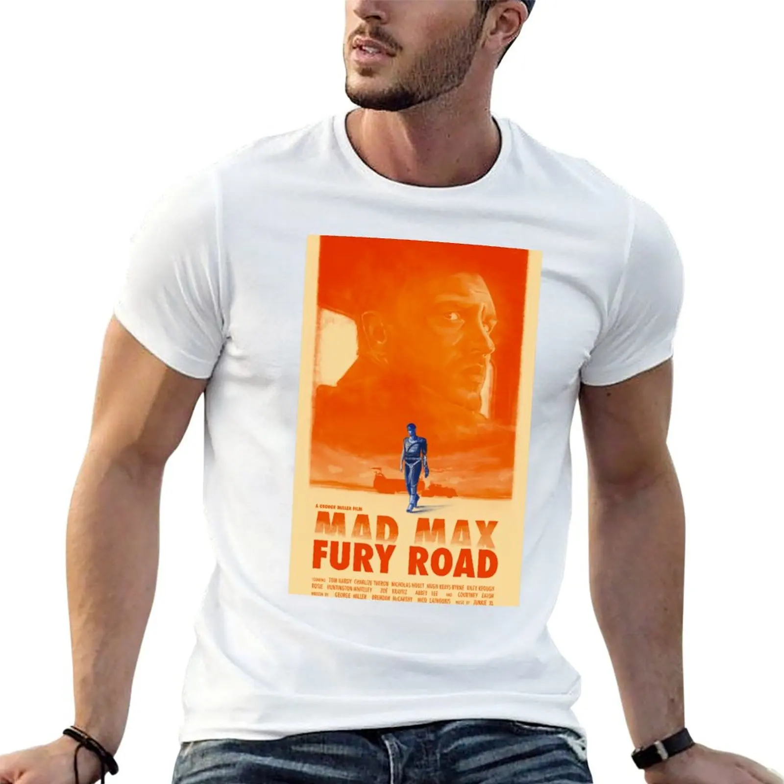 Mad Max: Fury Road T-Shirt Art Pattern Printed Casual Top