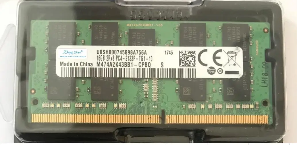 

For P50 P51 P70 P71 16G DDR4 2133 ECC SODIMM