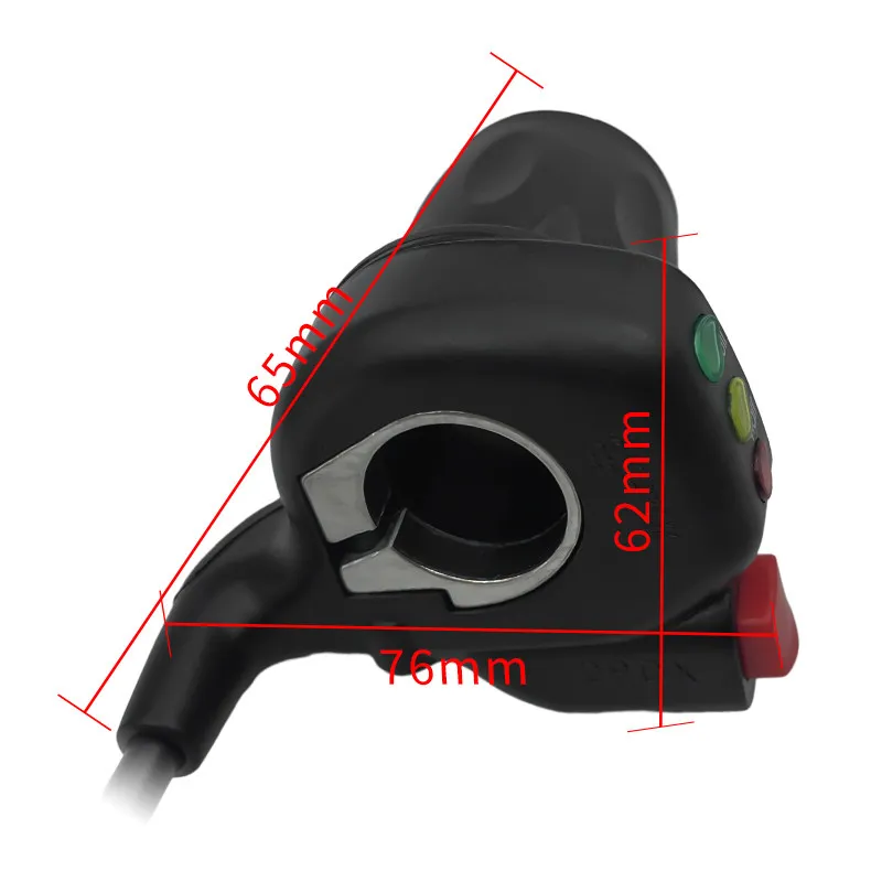 29DX  Twist Throttle Accelerator with SM Plug   Connector for Electric Bike Scooter Part