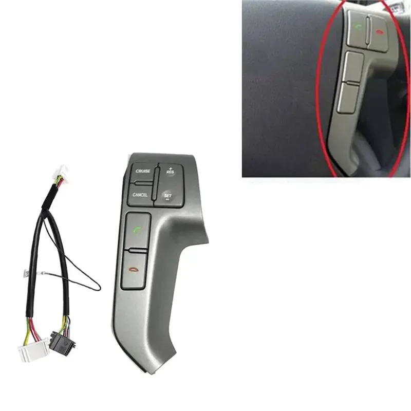 Cruise Switch With Harness Steering Wheel Right 967004-H400UM5 For I800 H1 Starex 07-18 56190-4H800 56190-4H9900 4