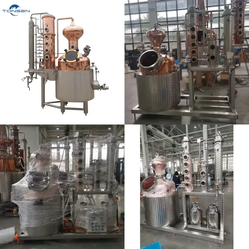 2026 CE Mini to Industrial Scale Still Complete Spirit Distilling Processing System With CIP Cleaning Function