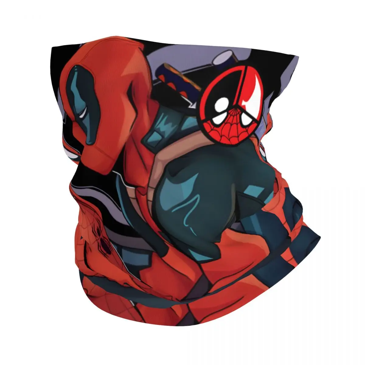 Popular Movies Bandana Neck Gaiter Motorcycle Club Deadpool & Wolverine Wrap Scarf Hiking Unisex Adult Winter