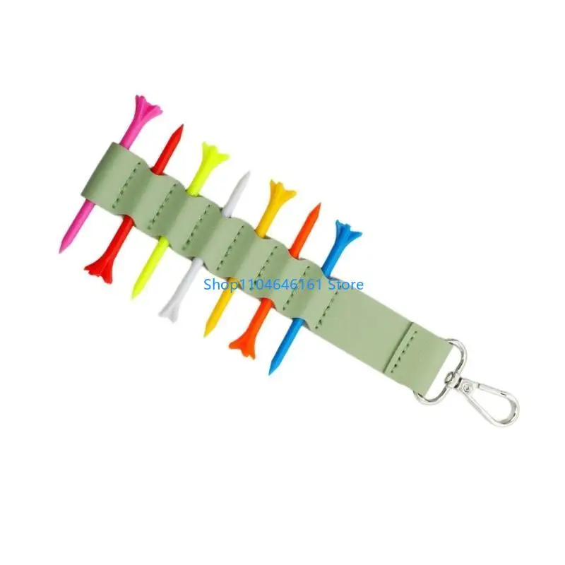 

Водонепроницаемый держатель для футболок для гольфа из искусственной кожи, сумка для хранения футболок для гольфа, заклепки для