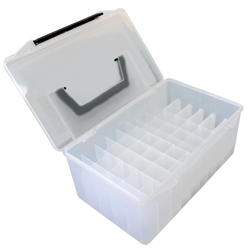 Fishing Storage Box Squid Jig Hard Baits Container Plastic Fishing Tackle Box Lures Tool Storage Case Easy to Carry