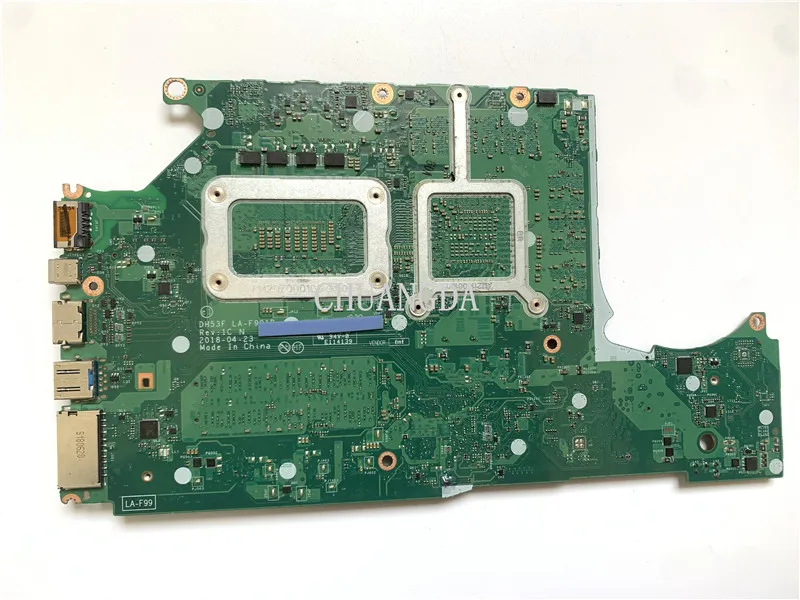 Imagem -04 - para Acer Predador Helios Ph31752 Ph315-5 Dh53f La-f991p Cpu i7 8750h Gtx1060 A71772g Laptop Motherboard Testado 100