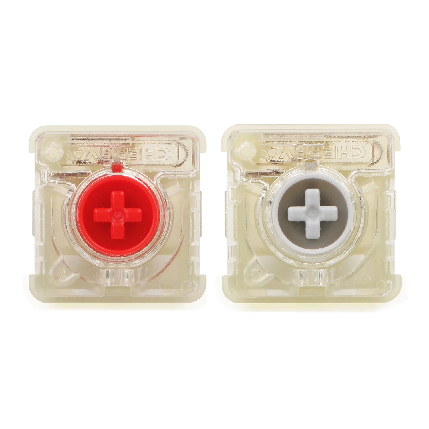 Cereja baixo perfil rgb vermelho/prata interruptor personalizado para teclado mecânico bluetooth portátil magro mx interruptor retroiluminado teclado keychron