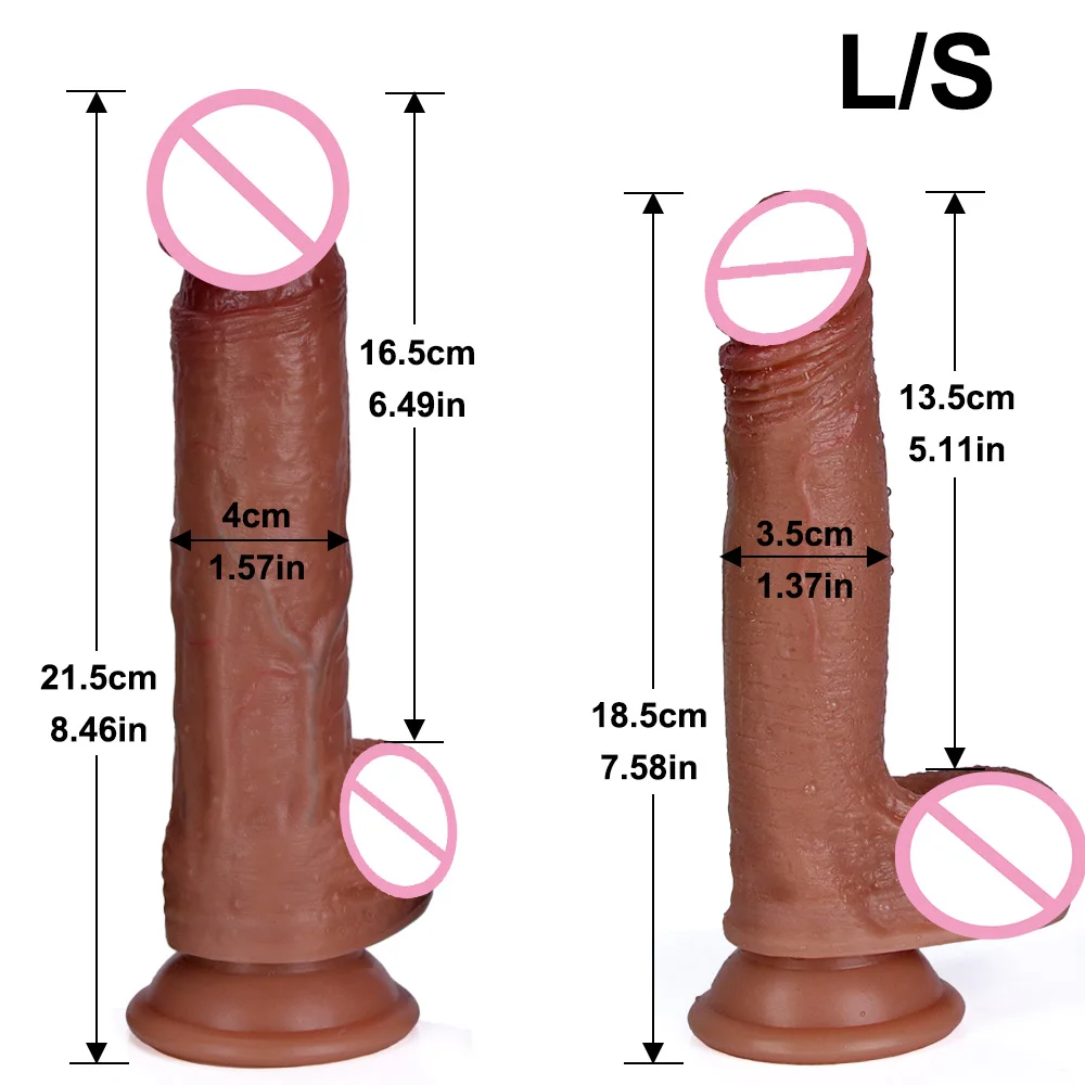 Penis Dildo Realista Suave para Mulheres, Barato, Lésbicas, Adult Sex Toys, Massagem Feminina, Big Fake Dick, Silicone Feminino, Enorme, 18 Plus