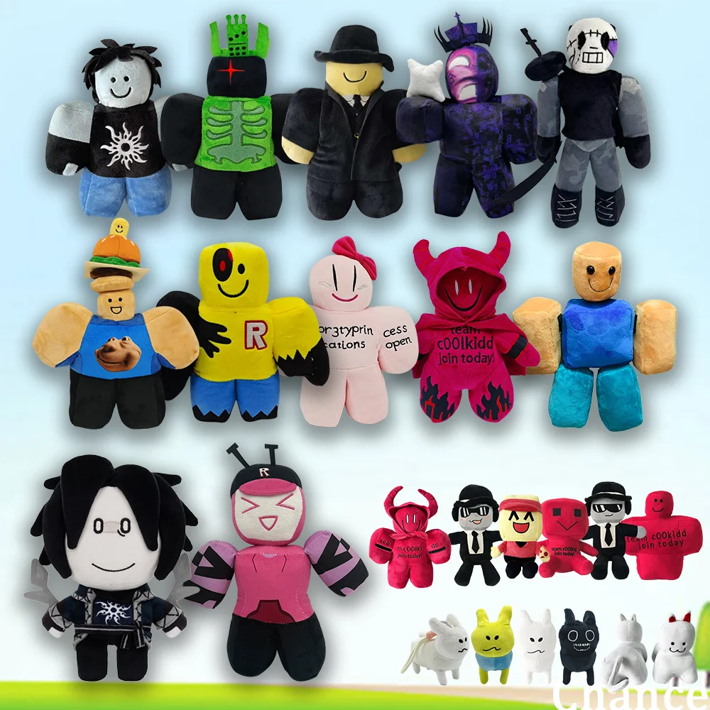 Hot Plush Toys Cute Cartoon Stuffed Doll Game Plush Boys and Girls Birthday Christmas Gifts